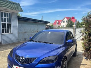 2006 Mazda 3 I (BK) Рестайлинг, синий, 430000 рублей, вид 5