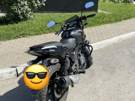 2020 Bajaj Pulsar 180, чёрный, 170000 рублей, вид 5