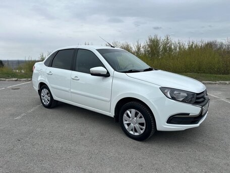 2019 Lada (ВАЗ) Granta I Рестайлинг, белый, 585000 рублей, вид 4