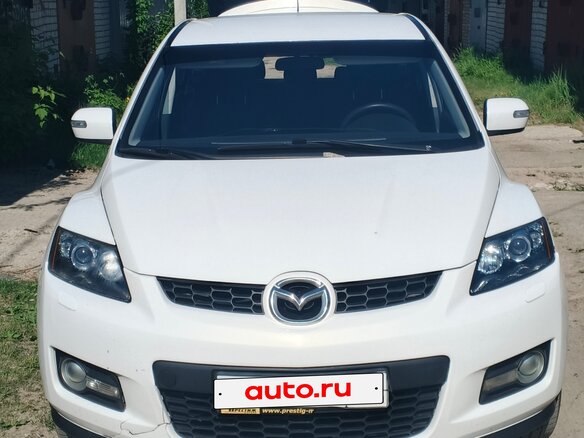 2008 Mazda CX-7 I, белый, 600000 рублей - вид 2