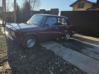 2002 Lada (ВАЗ) 2107, красный, 280000 рублей, вид 1