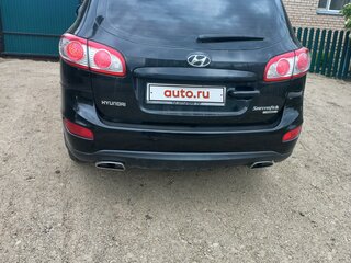 2010 Hyundai Santa Fe II, чёрный, 1600000 рублей, вид 2