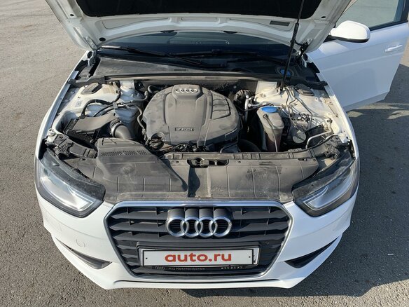 2012 Audi A4 IV (B8) Рестайлинг, белый, 1150000 рублей - вид 6