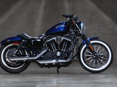 2012 Harley-Davidson Sportster 883, синий, 1010000 рублей, вид 2