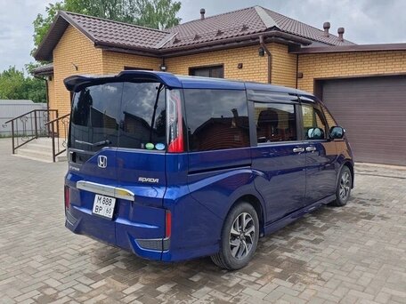 2016 Honda Stepwgn Spada V, синий, 1495000 рублей, вид 5