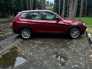 2013 BMW X3 20i xDrive II (F25), красный, 1750000 рублей, вид 2