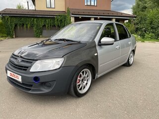 2012 Lada (ВАЗ) Granta I, серебристый, 360000 рублей, вид 2