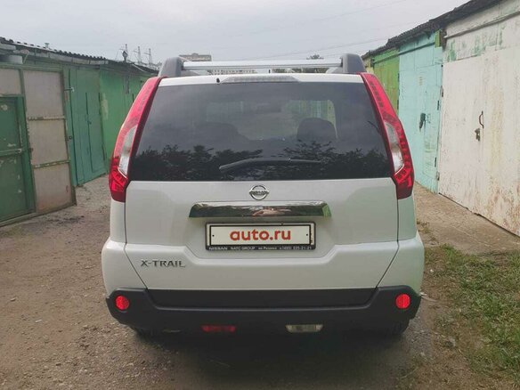 2012 Nissan X-Trail II Рестайлинг, белый - вид 3