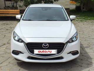 2018 Mazda 3 III (BM) Рестайлинг, белый, 1720000 рублей, вид 5