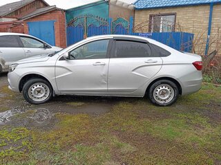 2019 Lada (ВАЗ) Vesta I, серебристый, 950000 рублей, вид 2