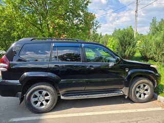 2007 Toyota Land Cruiser Prado 120 Series Рестайлинг, чёрный, 2050000 рублей, вид 2