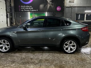 2009 BMW X6 35d I (E71), зелёный, 2200000 рублей, вид 3