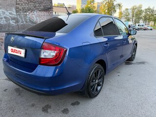 2019 Skoda Rapid I Рестайлинг, синий, 1550000 рублей, вид 4