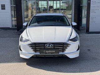 2019 Hyundai Sonata VIII (DN8), белый, 2250000 рублей, вид 2