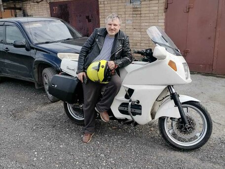 1996 BMW K 1100 LT, белый, 350000 рублей, вид 1