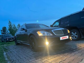 2007 Mercedes-Benz S-Класс 500 Long V (W221), чёрный, 1400000 рублей, вид 4