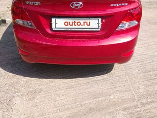 2012 Hyundai Solaris I, красный, 750000 рублей, вид 3