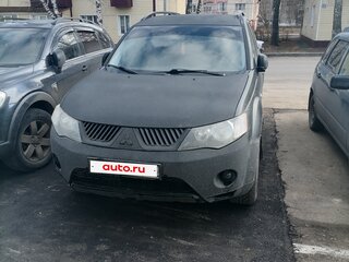 2008 Mitsubishi Outlander II, чёрный, 750000 рублей, вид 1