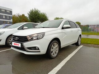 2020 Lada (ВАЗ) Vesta SW I, белый, 1150000 рублей, вид 1