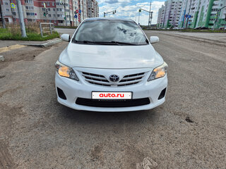 2012 Toyota Corolla X (E140, E150) Рестайлинг, белый, 900000 рублей, вид 2