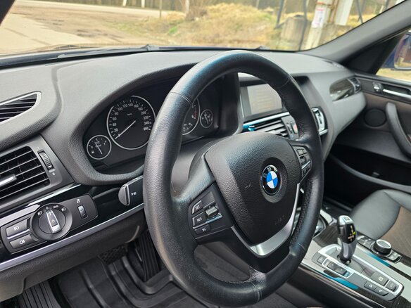2017 BMW X3 20d xDrive II (F25) Рестайлинг, синий, 2850000 рублей - вид 14
