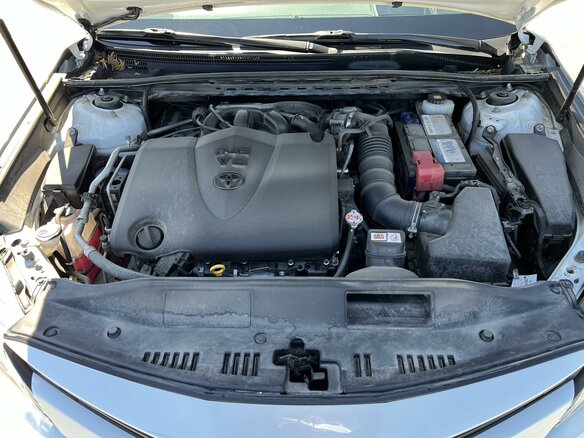 2019 Toyota Camry VIII (XV70), белый, 3900000 рублей - вид 16