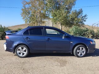 2008 Mitsubishi Lancer X, синий, 650000 рублей, вид 4