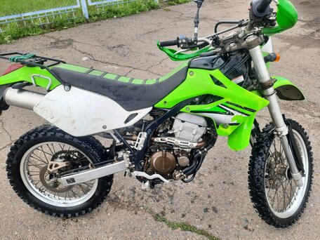 2007 Kawasaki KLE 250, зелёный, 255000 рублей, вид 4