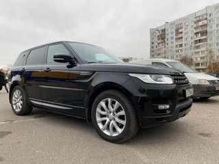 2017 Land Rover Range Rover Sport II, чёрный, 3800000 рублей, вид 3