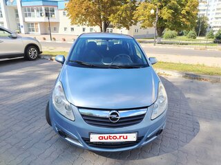 2008 Opel Corsa D, голубой, 630000 рублей, вид 1