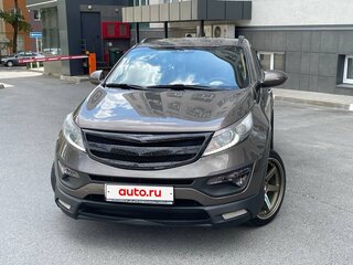 2013 Kia Sportage III, коричневый, 1330000 рублей, вид 1