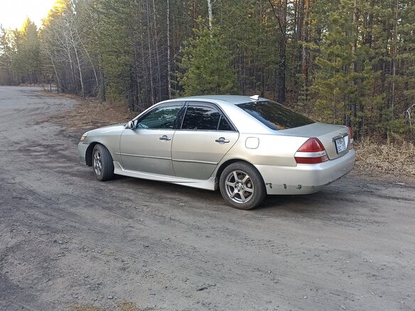 2001 Toyota Mark II IX (X110), серый, 650000 рублей - вид 4