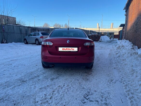 2011 Renault Fluence I, красный, 650000 рублей - вид 5
