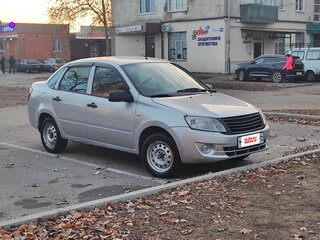 2014 Lada (ВАЗ) Granta I, серебристый, 410000 рублей, вид 3
