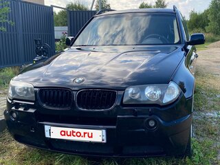 2004 BMW X3 30i I (E83), чёрный, 715000 рублей, вид 1