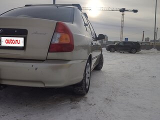 2007 Hyundai Accent ТагАЗ II, бежевый, 900000 рублей, вид 4