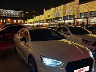 2018 Audi A5 II (F5), белый, 3550000 рублей, вид 1