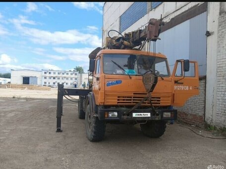 2004 КамАЗ Буровая установка, оранжевый, 3300000 рублей, вид 1