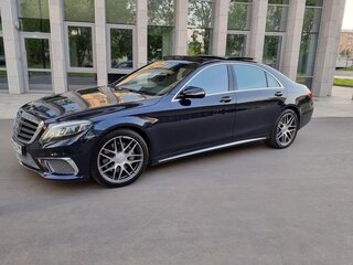 2014 Mercedes-Benz S-Класс 500 VI (W222, C217), синий, 3850000 рублей, вид 2