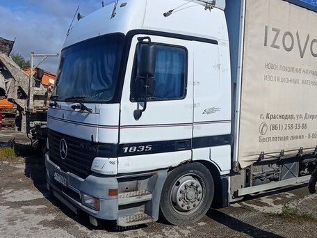 1999 Mercedes-Benz Actros, белый, 1500000 рублей, вид 1