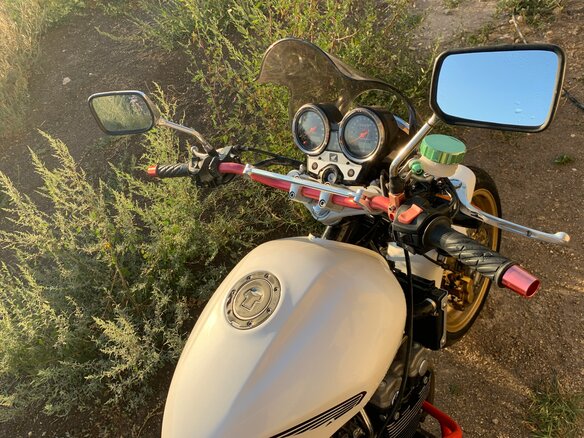 2003 Honda CB 400 Super Four, белый, 305000 рублей - вид 10