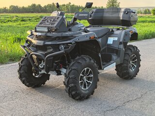 2022 Stels ATV-850 Guepard Trophy, чёрный, 850000 рублей, вид 1