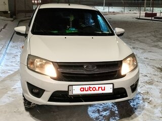 2015 Lada (ВАЗ) Granta I, белый, 485000 рублей, вид 1