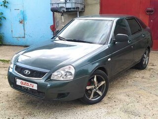 2011 Lada (ВАЗ) Priora I, зелёный, 350000 рублей, вид 1