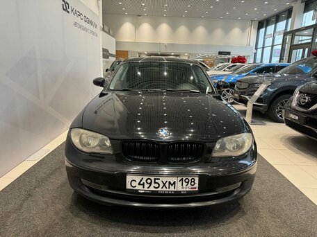 2007 BMW 1 серии 116i I (E81/E82/E87/E88) Рестайлинг, чёрный, 629000 рублей, вид 2