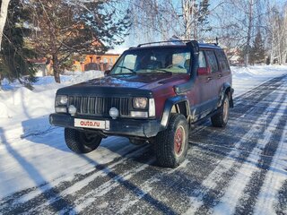 1992 Jeep Cherokee II (XJ), красный, 500000 рублей, вид 1