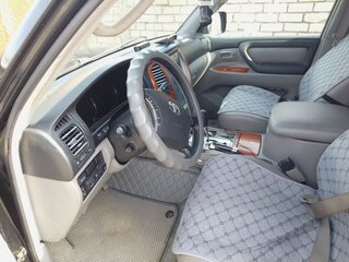 2006 Toyota Land Cruiser 100 Series Рестайлинг 2, чёрный, 2550000 рублей, вид 4