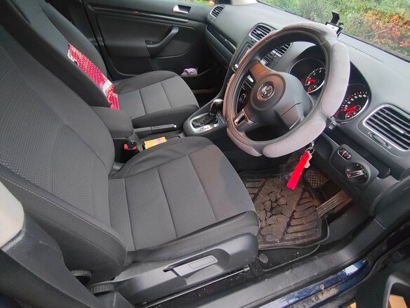 2012 Volkswagen Golf VI, синий, 950000 рублей - вид 8