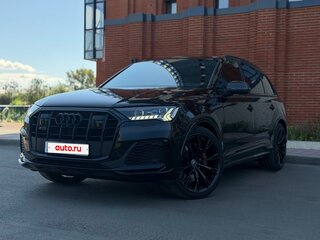 2020 Audi SQ7 I (4M) Рестайлинг, чёрный, 9900000 рублей, вид 2