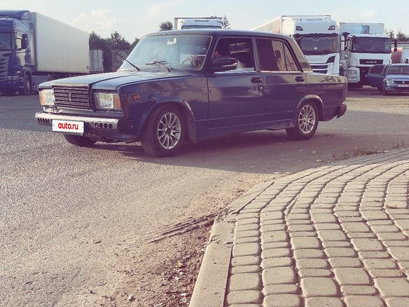 2005 Lada (ВАЗ) 2107, синий, 60000 рублей - вид 11